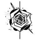 word 'insane' tattoo design idea