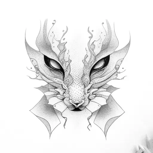 spicy sad tattoo design idea