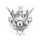 spicy sad tattoo design idea