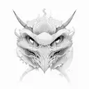 spicy sad tattoo design idea