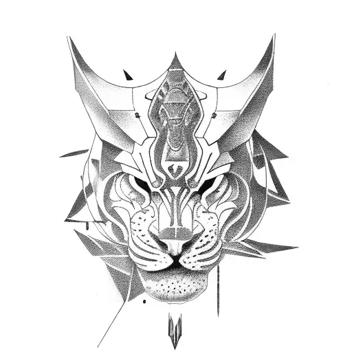 blade liger tattoo design idea