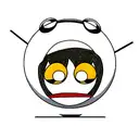 Psycho 8 ball tattoo design idea