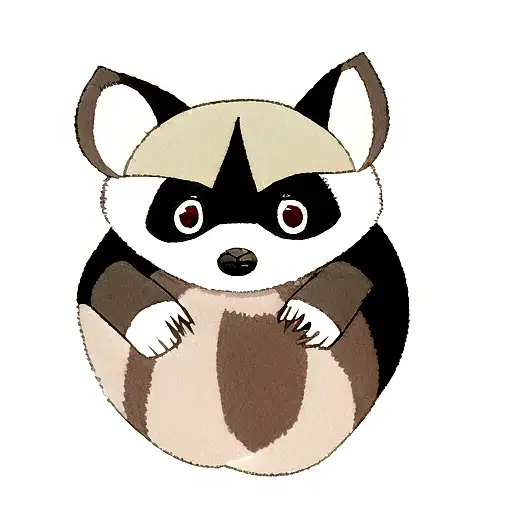 Raccoon girl, anime, girl, kawaii, raccoon, smile, HD phone wallpaper |  Peakpx