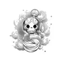 going merry one piece tattoo design idea