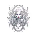 lilith tattoo design idea