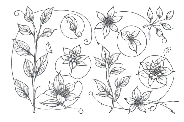 lentil tattoo design idea