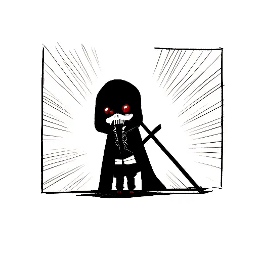 Grim Reaper tattoo design idea