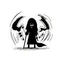 Grim Reaper tattoo design idea