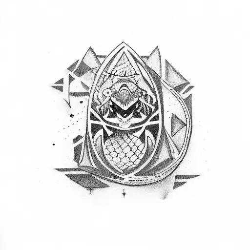 tent Croatia  tattoo design idea