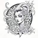 No jinx tattoo design idea