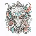 No jinx tattoo design idea