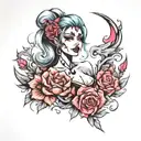 No jinx tattoo design idea
