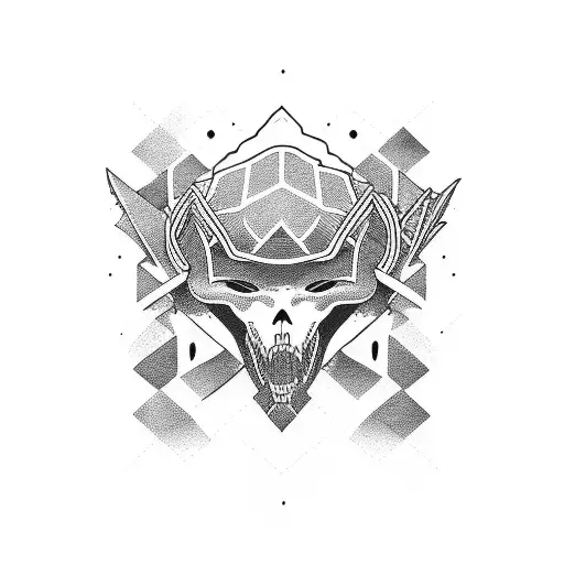 Snowboard tattoo design idea