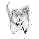 snowboard tattoo design idea