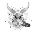 Snowboard tattoo design idea