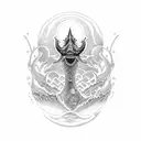 leviathan tattoo design idea