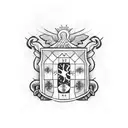Brazil flag with Christian aspect tattoo design idea