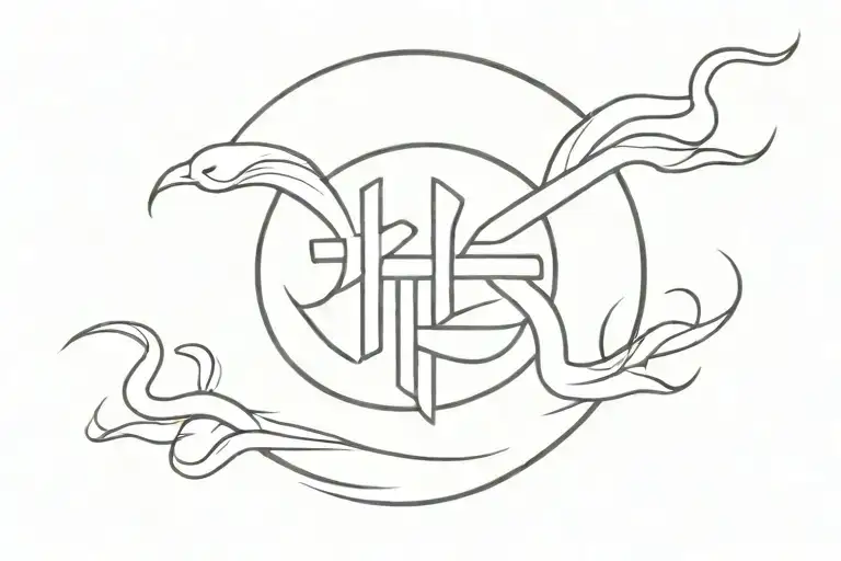 Kaizen Kanji tattoo design idea