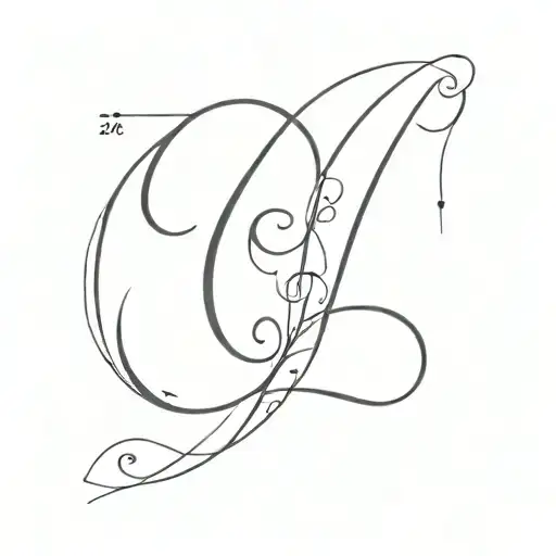 AG initials and 10.08.24 date tattoo tattoo design idea