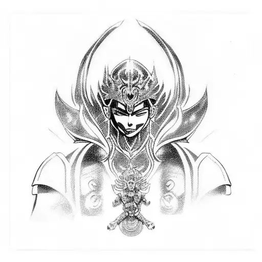 radamanthys saint seiya tattoo design idea