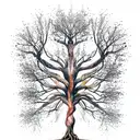 Tree of Life, yggdrasil tattoo design idea