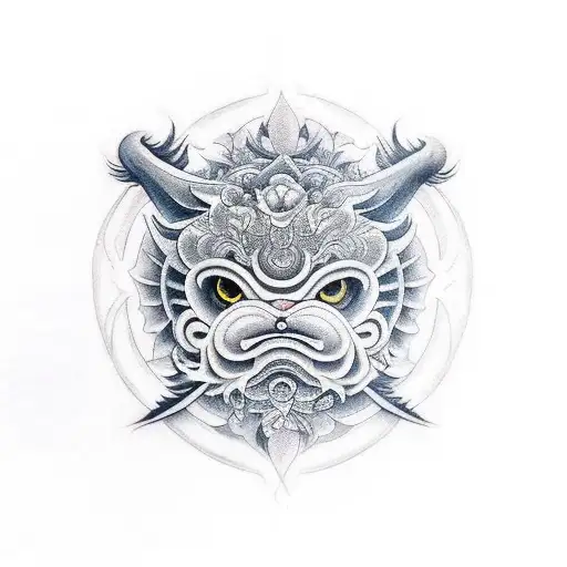 pixiu tattoo design idea