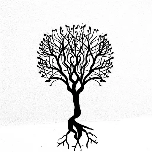 tree & roots | Forevereva Tattoo / Graphics Atelier in Berlin Friedrichshain