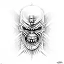 iron Maiden  tattoo design idea