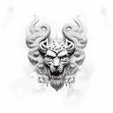 Zeus tattoo design idea