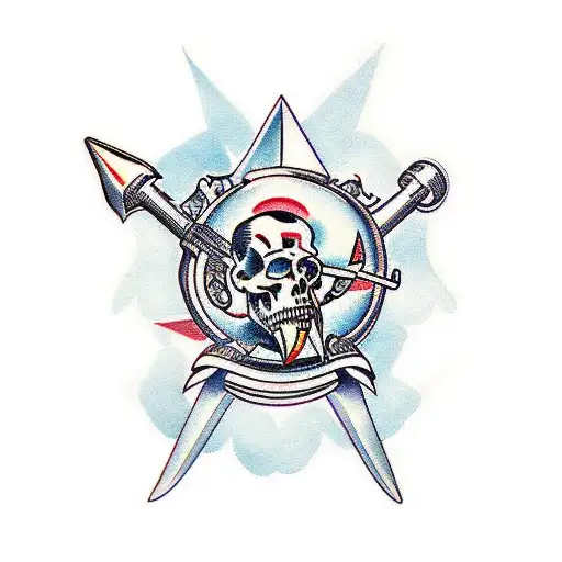 killer,mercenary,agent,fixer,specialist tattoo design idea