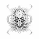 Oasis tattoo design idea