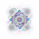 fractal space tattoo design idea