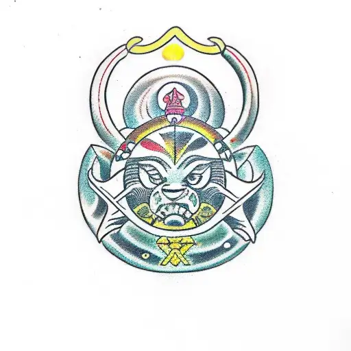 Zodiac Sign Tattoo Gemini tattoo design idea