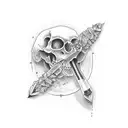 Medicine tattoo design idea