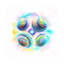 Soft edge planets tattoo design idea