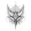 Eagle Ray tattoo design idea