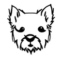 Westie tattoo design idea
