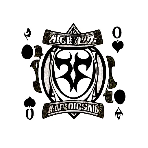 Ace of Spades tattoo design idea