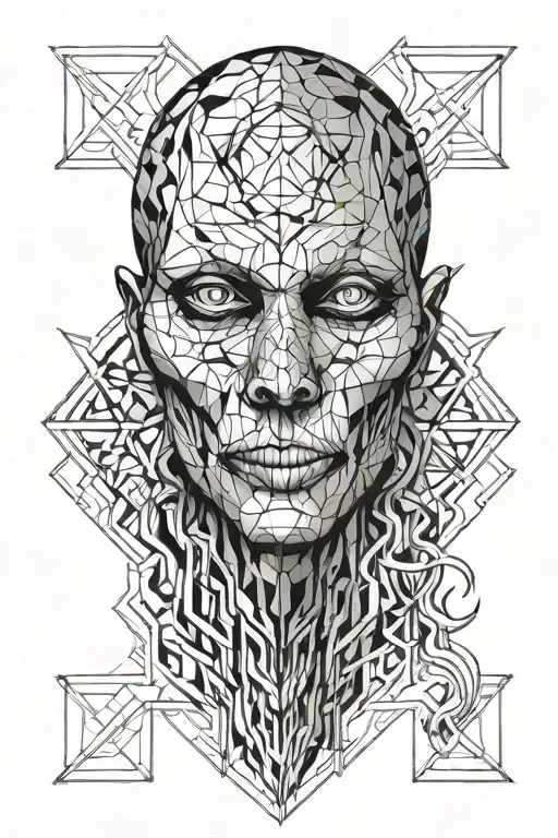 ghost face tattoo tattoo design idea