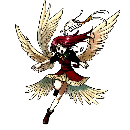 Phoenix tattoo design idea