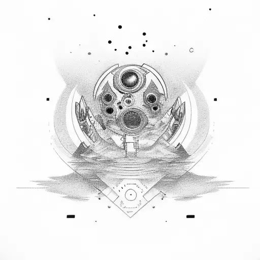 speaker who say "OH" tattoo design idea