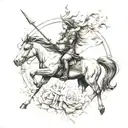 sagittarius tattoo design idea