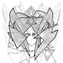 anime tattoo design idea