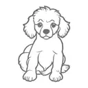 penguin toy poodle tattoo design idea