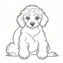 penguin toy poodle tattoo design idea
