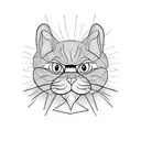 garfield tattoo design idea