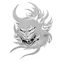 Combine elements of Japanese art and mythological creatures into a powerful and majestic sleeve tattoo. tattoo design idea