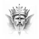 king arthur tattoo design idea