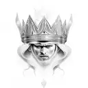 king arthur tattoo design idea