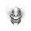 mellon lotr tattoo design idea